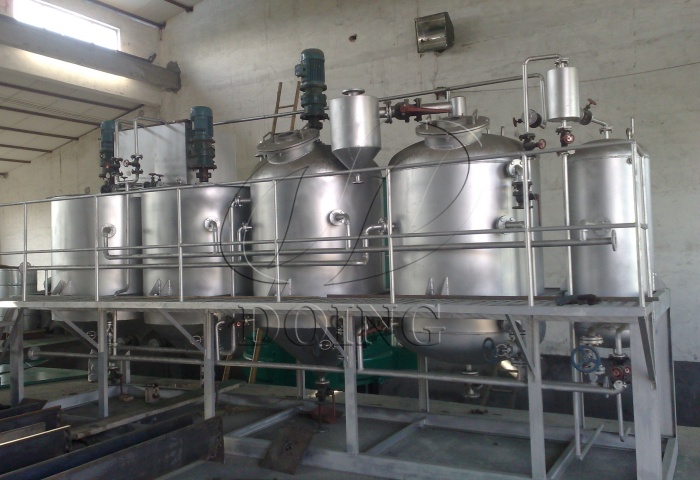 间歇式精炼设备 食用油精炼设备