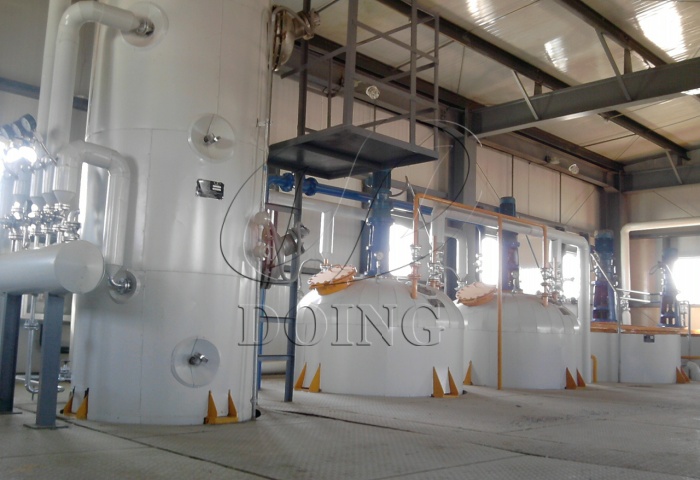 半连续式精炼设备 食用油精炼设备