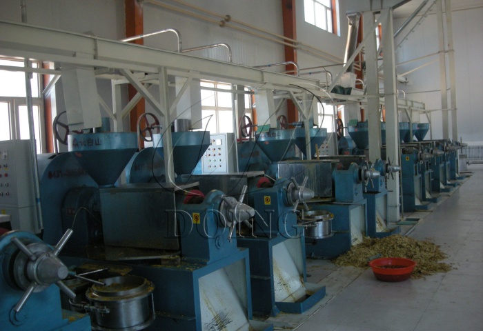菜籽油压榨生产线