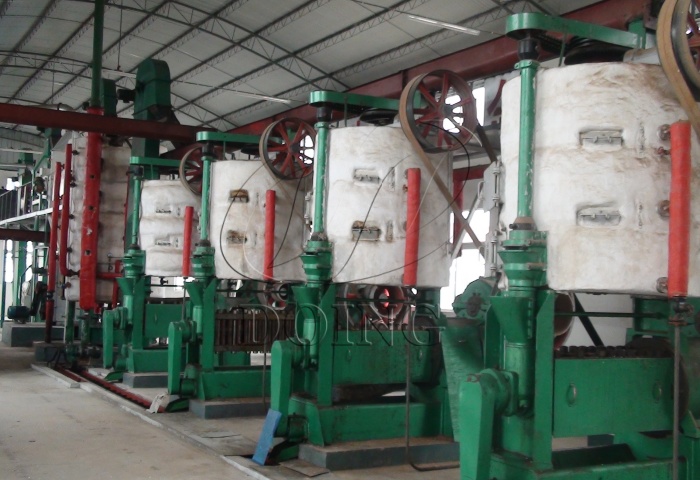 国瑞菜籽油生产线